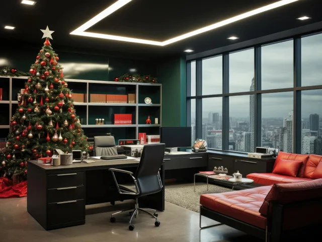 Comment donner une touche festive à votre espace de travail ?