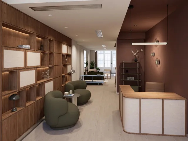 Bureau indépendant 29 postes à louer - Paris 16e (Trocadéro) - photo 3