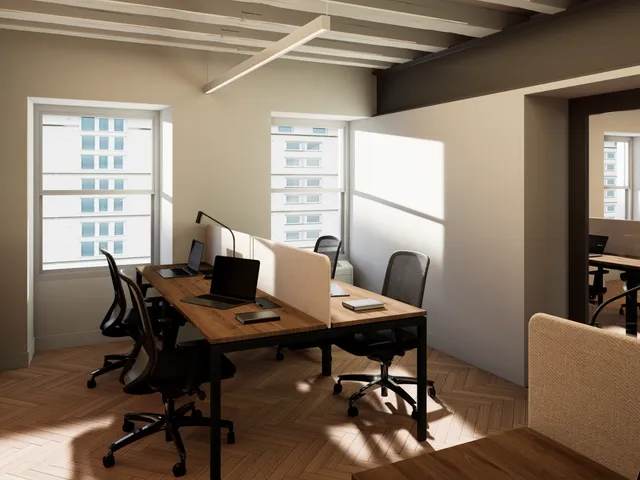 Bureau indépendant 24 postes à louer - Rue du Havre (Paris 8e)
